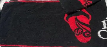 Acid Black Cherry 후드 부착 타월