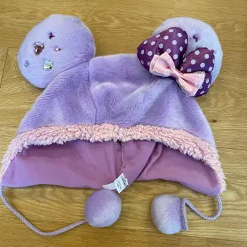 디즈니 팬캡 미니 보라색