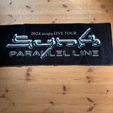 aespa 2024 LIVE TOUR PARALLEL LINE 타월