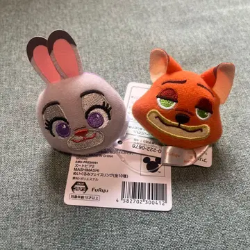 주토피아2 닉 주디 머리끈 세트