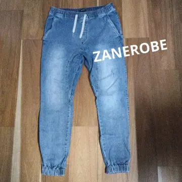 [ ZANEROBE ] 데님 조거 팬츠 W32