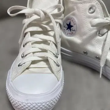 [ 새상품급 ] CONVERSE ALL STAR 화이트 하이컷 스니커즈