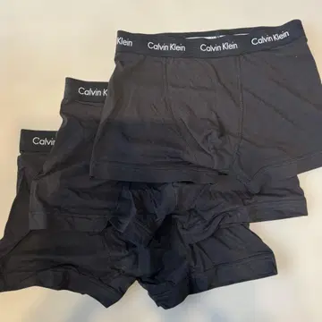 [ 미사용 새상품 ] Calvin Klein 트렁크 3팩