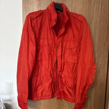 ASPESI 빨간색 나일론 자켓 L