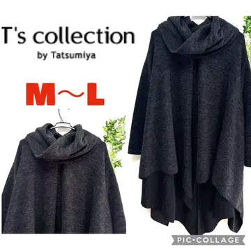 T'S COLLECTION 타츠미야 변형 튜닉 판초풍 디자인