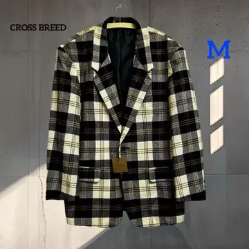 7d184 CROSS BREED 크로스브리드 체크 자켓 남성용