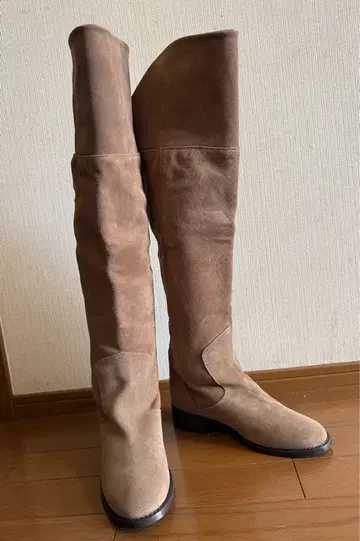 [ 미사용 ] corso roma 9 코르소 로마 노베 부츠 니하이 37