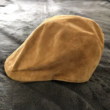 새상품급 override 베이지 스웨이드 헌팅 58cm