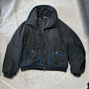 [ a2o ] 파이핑 배기 블루종