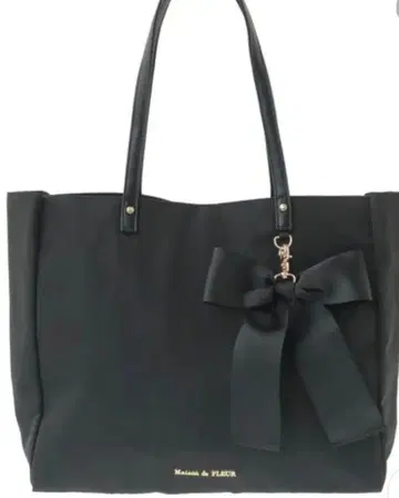 Maison de FLEUR 블랙 토트백 미개봉