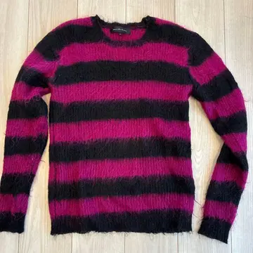 GREEN LABEL RELAXING M 니트 스웨터 블랙 핑크