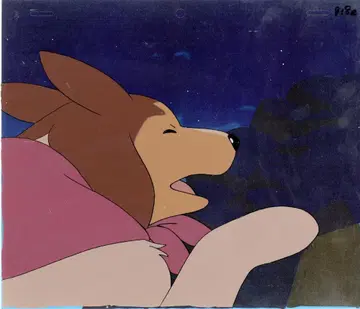 명견 래시 래시 애니메이션 셀화