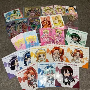 피치피치 핏치 종이류 클리어 카드 브로마이드 묶음 판매 남코 특전 등