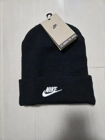NIKE 나이키 니트 모자 비니 미사용품!