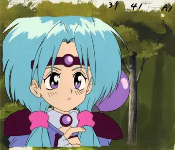 패왕대계 류나이트 퍼피 애니메이션 셀화