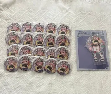 원신 바르사 75mm 캔뱃지 아크릴 스탠드