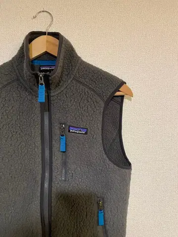 patagonia 플리스 베스트 XXS 그레이