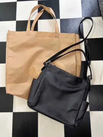 BARCOS 블랙 숄더백