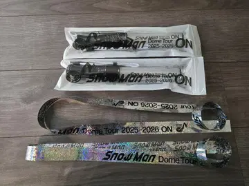 Snow Man Dome Tour 2025-2026 응원봉 2개 세트