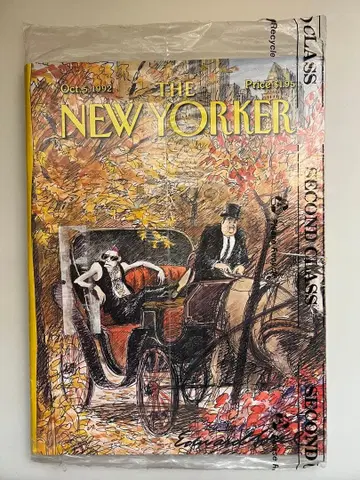 [ 초 레어 ] THE NEW YORKER 1992년 10월 5일호