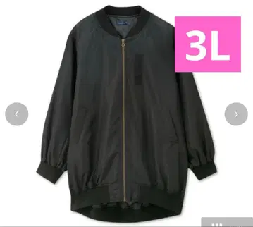 시마무라 오카다유리 롱 블루종 3L 블랙