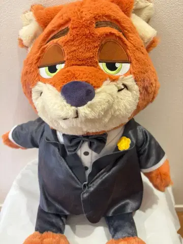 주토피아 2 FukuFuku V-BIG 봉제 인형 ~닉~