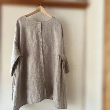 사만사 모스모스 린넨 100% 튜닉