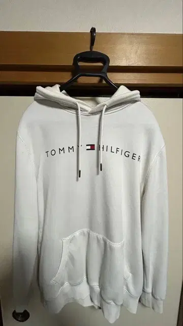 TOMMY HILFIGER 화이트 후드티