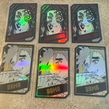 귀멸의 칼날 캐릭터 홀로 카드 컬렉션 도우마 코쿠시보