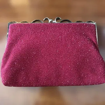 새상품급! 빨간색 라메 클러치백 파티백