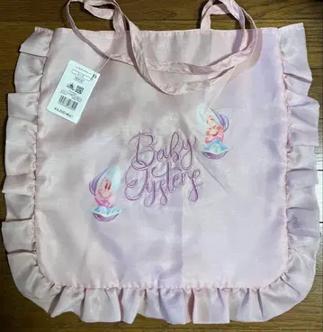 디즈니 스토어 영 오이스터 토트백 핑크 에코백 가방