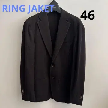 링 자켓 반지 다크 브라운 사이즈 46