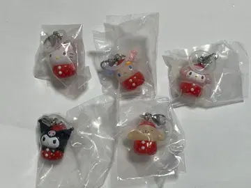 산리오 딸기 메지루시 참 캡슐 토이 가챠