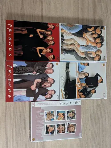 FRIENDS 프렌즈 DVD 시즌1 2 BOX + 시즌4 (4~6권)