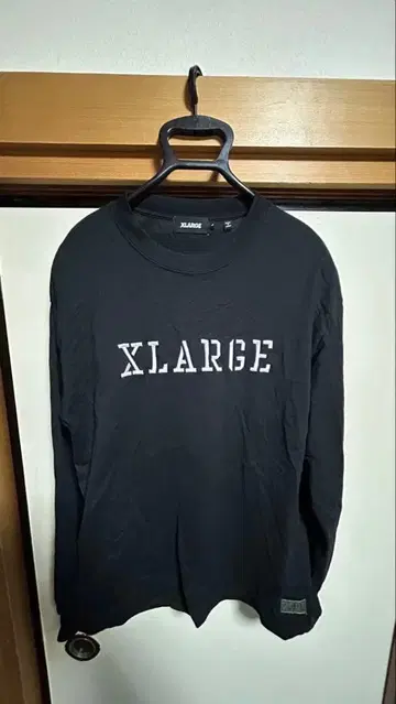 XLARGE 블랙 긴팔 T셔츠 L
