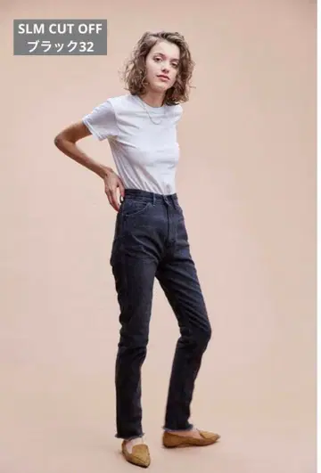 [ THE SHINZONE ] SLM CUT OFF 블랙 32