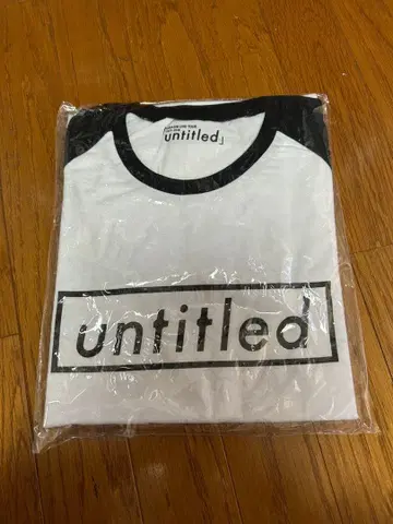 untitled 아라시 라이브 T셔츠 공식 콘서트 굿즈