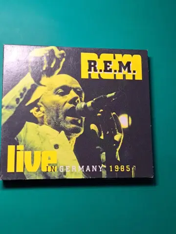 초레어 LIVE r.e.m. 독일 1985 2장 CD 마이클 스 타입