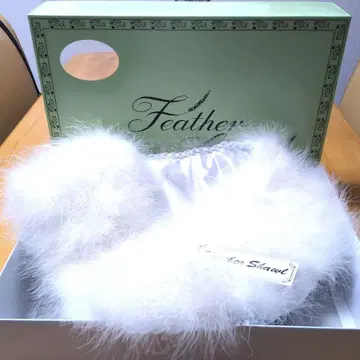 Feather Shawl 화이트