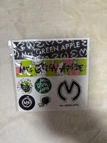 미세스 Mrs.GREEN APPLE 스티커