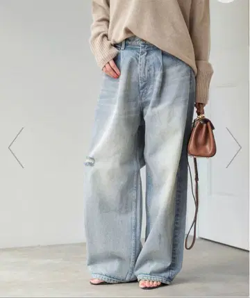 Spick&span 5 1/2 TUCKBARREL DENIM 28