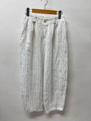 VENT BLANC 린넨 스트라이프 팬츠