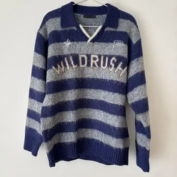 ZARA 스트라이프 니트 스웨터 WILDRUSH 80