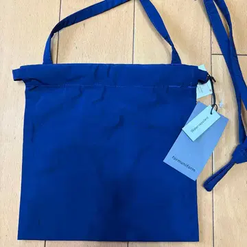 미사용 formuniform 블루 숄더백