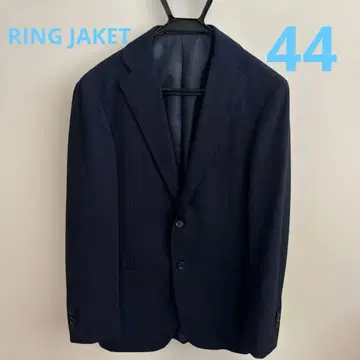 링 재킷 사이즈 44 네이비 테일러드 재킷