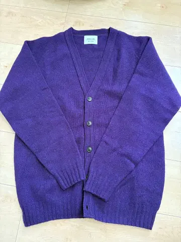 Morris & Sons V넥 울 니트 가디건