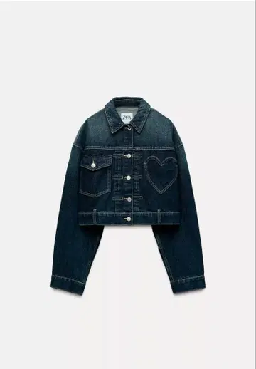ZARA 하트 데님