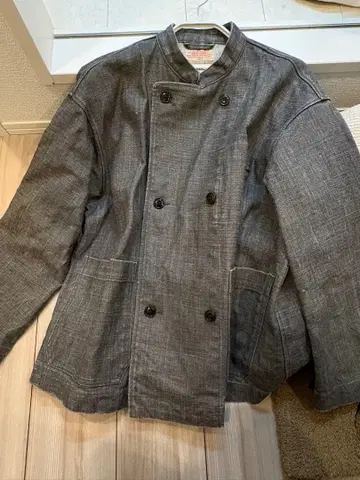 RNA-N 코팅 린넨 자켓 린넨 코크 자켓 그레이