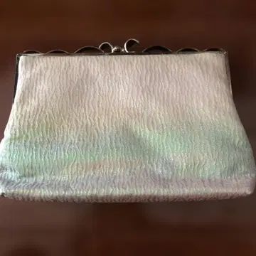 새상품급! 핑크 블루 마블 클러치백