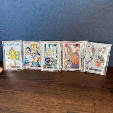 드래곤볼 제일복권 아크레토 F상 5점 세트